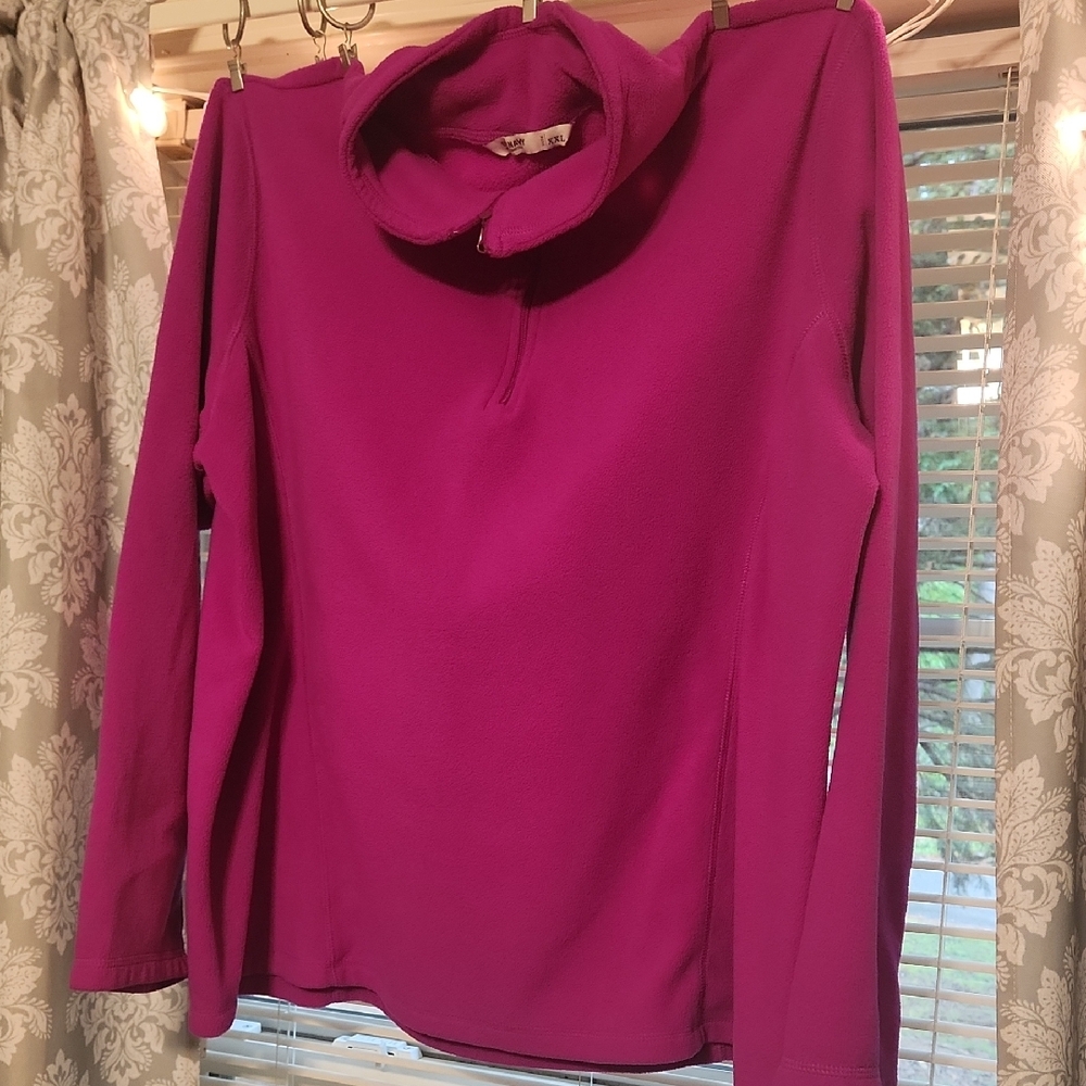 Fuschia Long Sleeve Top